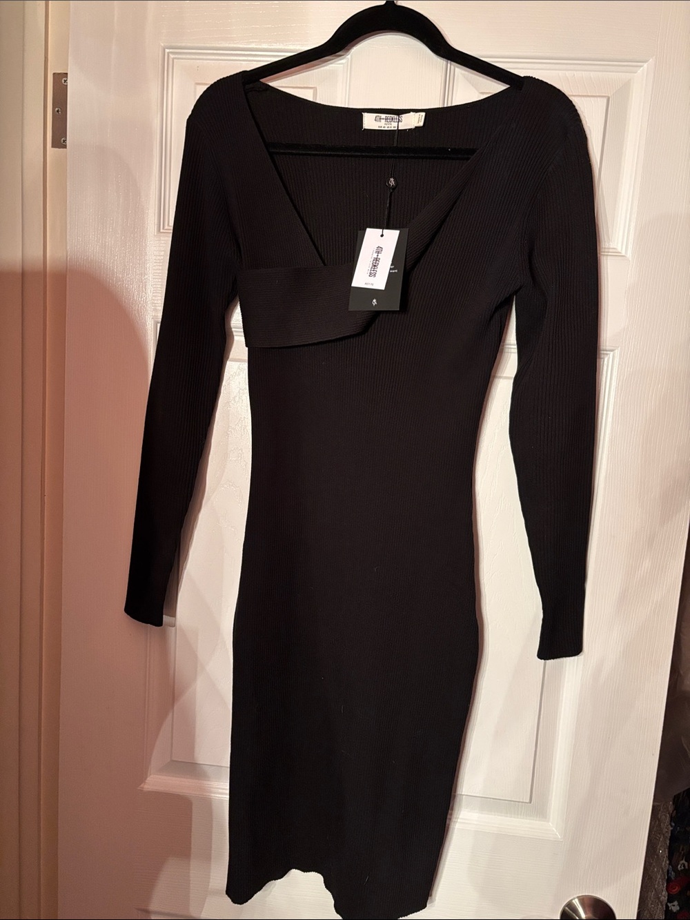 NWT 4Th + Reckless Black Dress